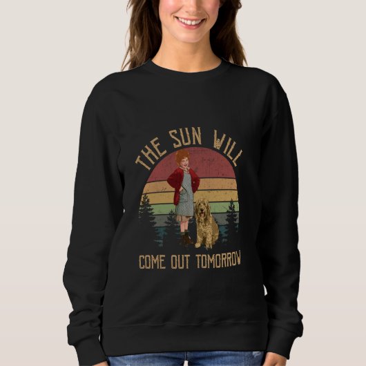 Die Sonne kommt morgen raus Sweatshirt (Vorderseite)
