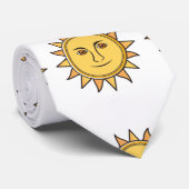 Die Sonne Krawatte (Gerollt)