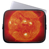 Die Sonne Laptopschutzhülle (Vorderseite)