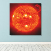 Die Sonne Leinwanddruck (Insitu (Holzboden))