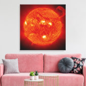 Die Sonne Leinwanddruck (Insitu (Wohnzimmer))