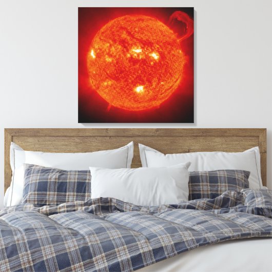 Die Sonne Leinwanddruck (Insitu (Schlafzimmer))