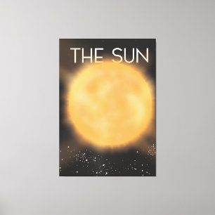 Die Sonne Leinwanddruck
