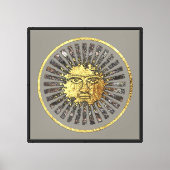 Die Sonne Leinwanddruck (Vorderseite)