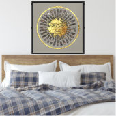 Die Sonne Leinwanddruck (Insitu (Schlafzimmer))