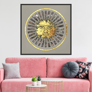 Die Sonne Leinwanddruck