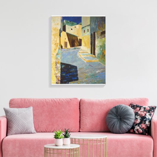 Die Sonne Leinwanddruck (Insitu (Wohnzimmer))