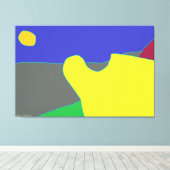 Die Sonne Leinwanddruck (Insitu (Holzboden))