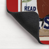 Die Sonne lesen Mousepad (Ecke)