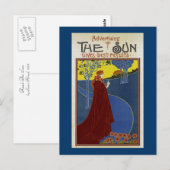 Die Sonne lesen Postkarte (Vorne/Hinten)