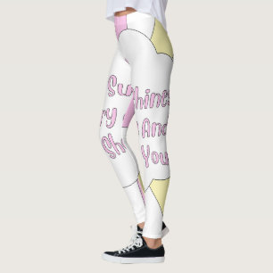 Die Sonne leuchtet jeden Tag und so sollte man 1 Leggings