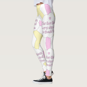 Die Sonne leuchtet jeden Tag und so sollte man 1 Leggings