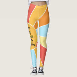 Die Sonne leuchtet jeden Tag und so sollten Sie 2 Leggings