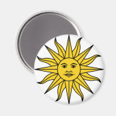Die Sonne Magnet (Vorderseite/Rückseite)