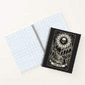 Die Sonne Major Arcana Notizblock (Innenseite)
