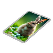 Die Sonne mit Candy im Frühlingsmagnet Magnet (Linke Seite)