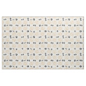 Die Sonne mit den Pfoten von Hand gezeichnet Stoff (Fat Quarter (45,7 x 55,9 cm))