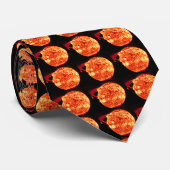 Die Sonne mit Sonnenflare Krawatte (Gerollt)