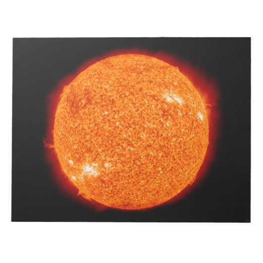 Die Sonne Notizblock (Vorderseite)