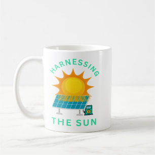 Die Sonne nutzen Kaffeetasse