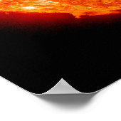Die Sonne Poster (Ecke)