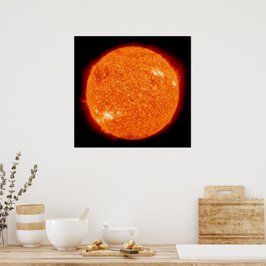 Die Sonne Poster (Küche)