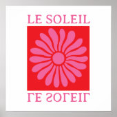 Die Sonne Poster (Vorne)