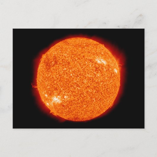Die Sonne Postkarte (Vorderseite)