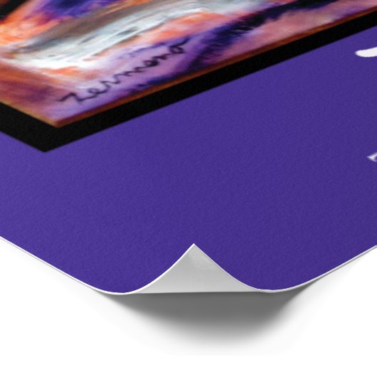 "Die Sonne retten" von Null Poster (Ecke)