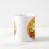 Die Sonne salutieren Kaffeetasse (Mittel)