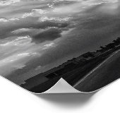 Die Sonne scheint immer noch über dem Druck Poster (Ecke)