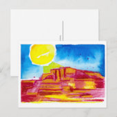 Die Sonne scheint nicht nur für dich Postkarte (Vorne/Hinten)
