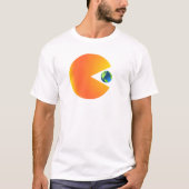 Die Sonne schluckt die Erde T-Shirt (Vorderseite)