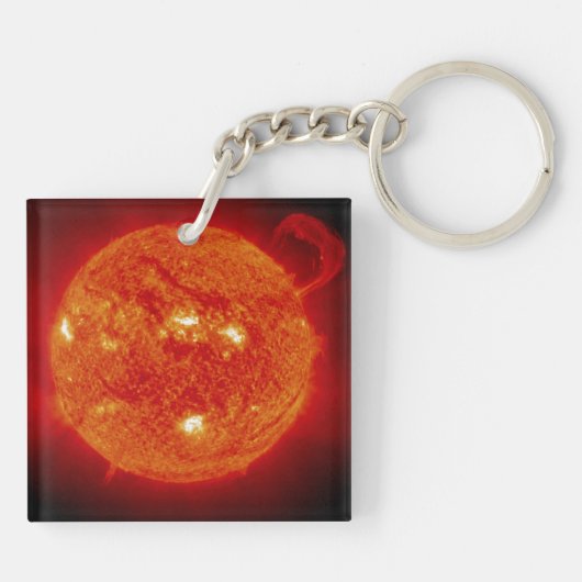 Die Sonne Schlüsselanhänger (Rückseite)