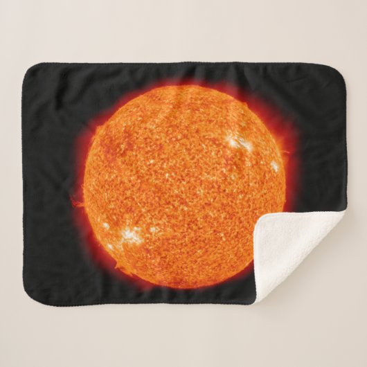 Die Sonne Sherpadecke (Vorderseite (Horizontal))