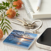 Die Sonne steigt jeden Morgen, Personalisierter So Schlüsselanhänger (Vorderseite rechts)