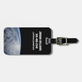 Die Sonne strahlt auf dem Südpazifik. Gepäckanhänger (Vorderseite horizontal)