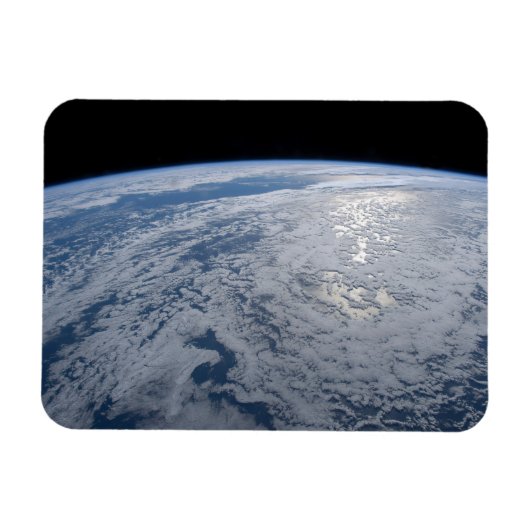 Die Sonne strahlt auf dem Südpazifik. Magnet (Horizontal)