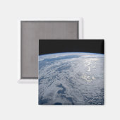 Die Sonne strahlt auf dem Südpazifik. Magnet (Vorderseite/Rückseite)