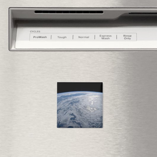 Die Sonne strahlt auf dem Südpazifik. Magnet (In Situ (Geschirrspüler))