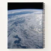 Die Sonne strahlt auf dem Südpazifik. Notizblock (Rückseite)