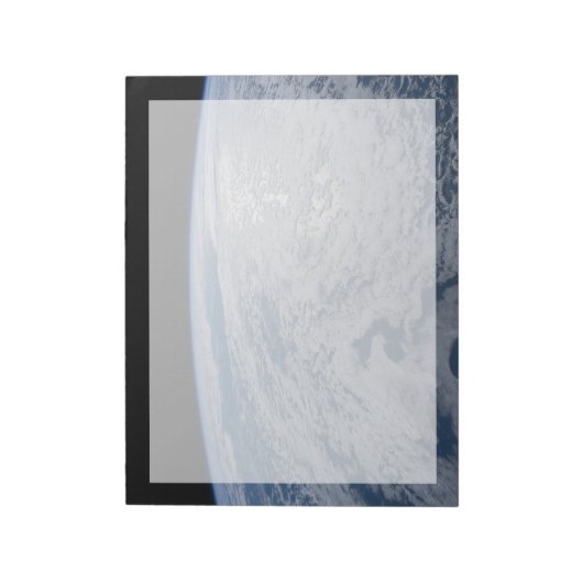 Die Sonne strahlt auf dem Südpazifik. Notizblock (Rotiert)