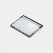 Die Sonne strahlt auf dem Südpazifik. Post-it Klebezettel (angewinkelt)