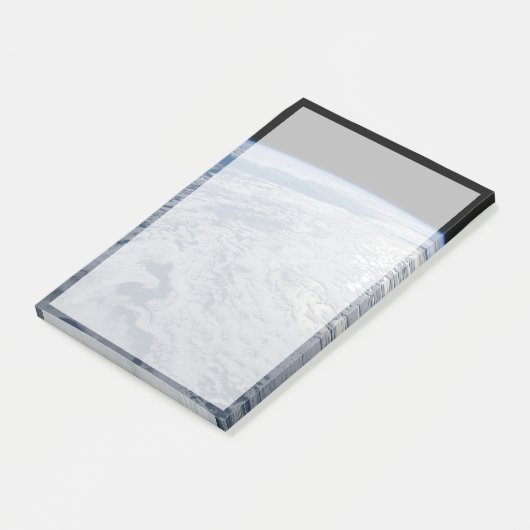 Die Sonne strahlt auf dem Südpazifik. Post-it Klebezettel (angewinkelt)