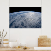 Die Sonne strahlt auf dem Südpazifik. Poster (Küche)