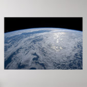 Die Sonne strahlt auf dem Südpazifik. Poster (Vorne)