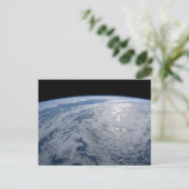 Die Sonne strahlt auf dem Südpazifik. Postkarte (Stehend Vorderseite)