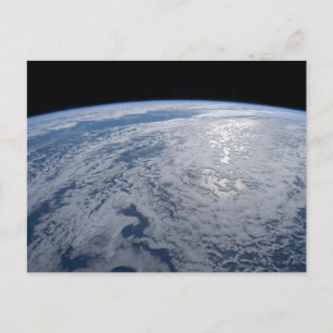 Die Sonne strahlt auf dem Südpazifik. Postkarte