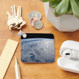 Die Sonne strahlt auf dem Südpazifik. Schlüsselanhänger