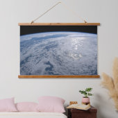 Die Sonne strahlt auf dem Südpazifik. Wandteppich Mit Holzrahmen (Schlafzimmer)